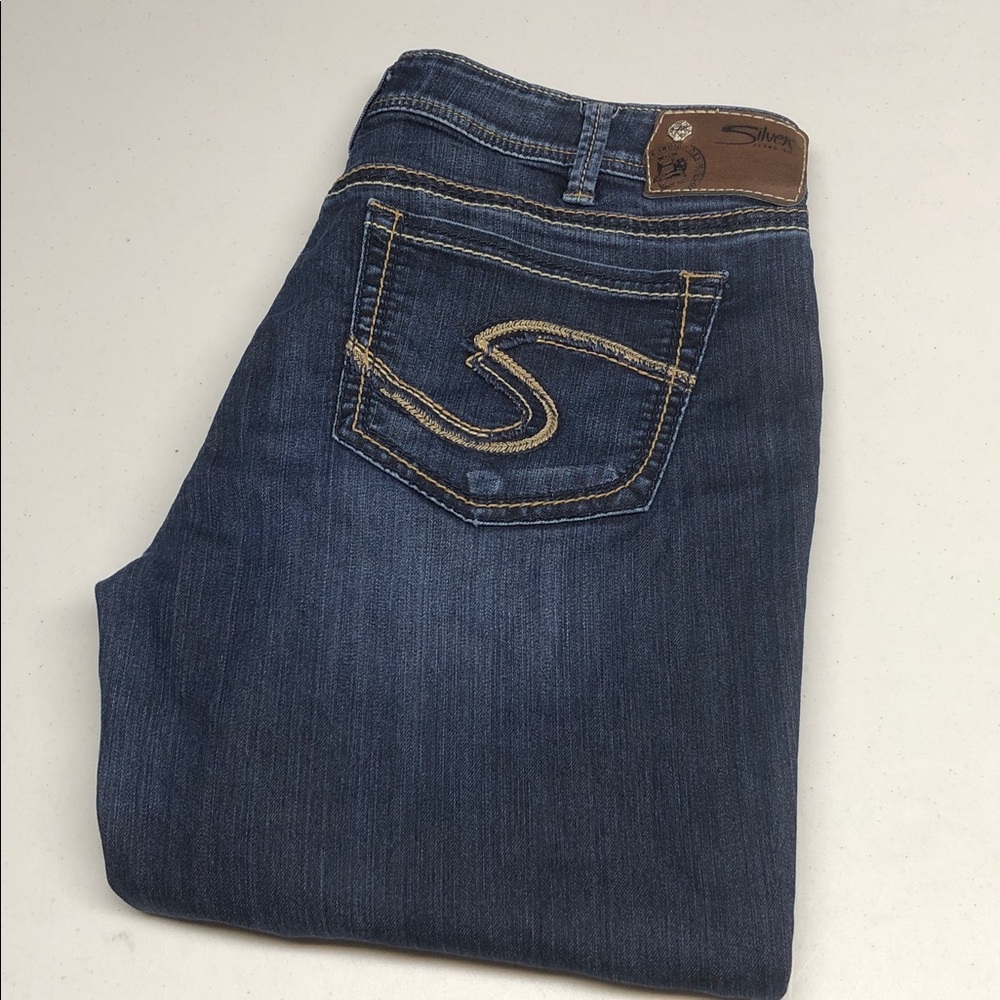 SILVER AIKO BOOTCUT JEANS 31x31 ⭐️